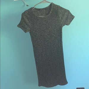 gray pencil dress